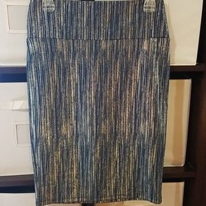 LulaRoe Holiday Cassie Skirt Size Small